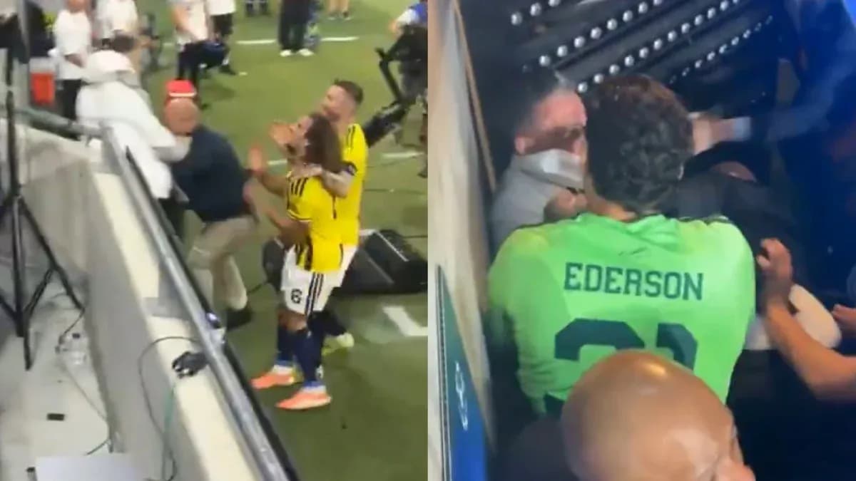 Players and staff involved in altercation on field