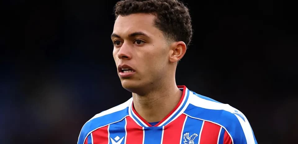 Futbolchi Crystal Palace FC formasida maydonda