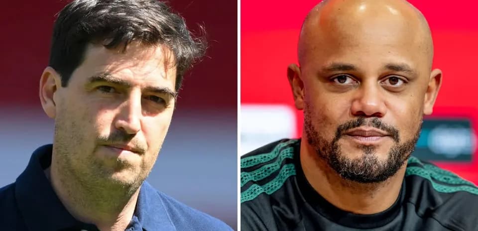 Two football coaches in separate images