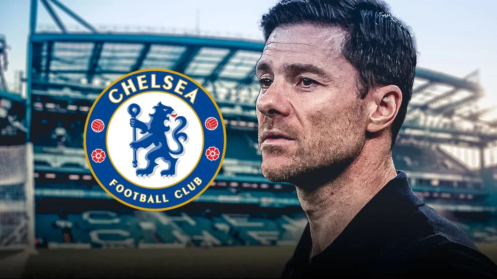 Trener Chelsea FC stadioni fonida ko'rinishi