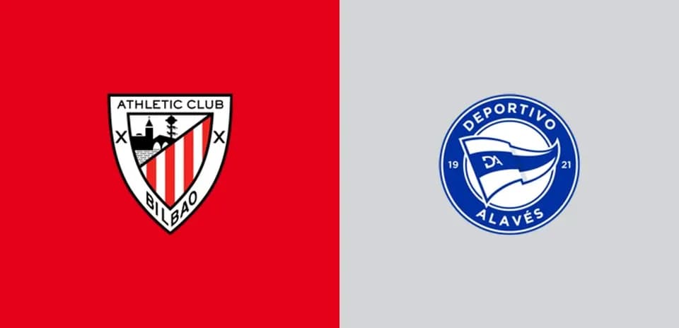 Logotiplar: Athletic Club va Deportivo Alavés