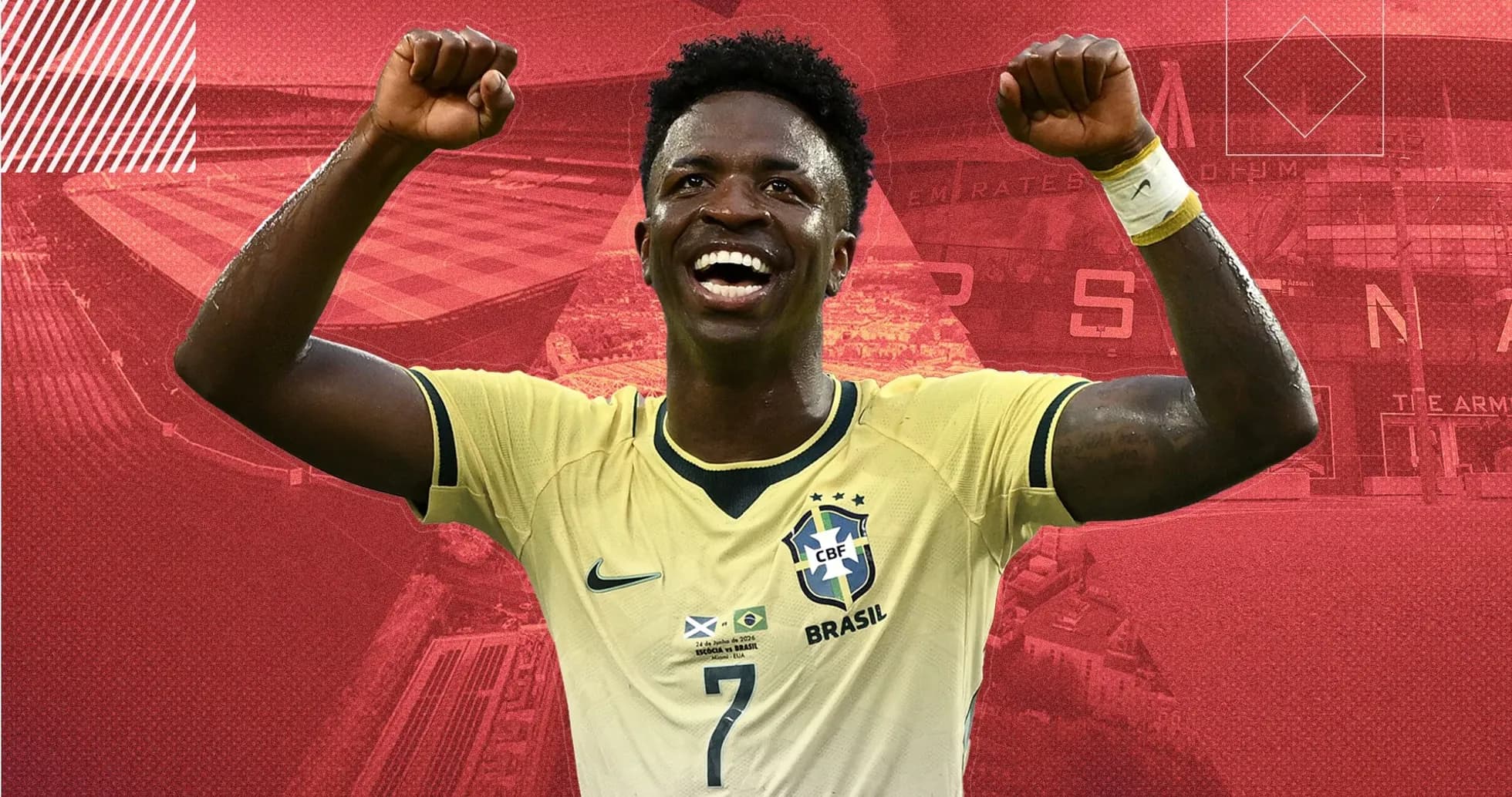 Futbolchi g'alaba qozonganidan keyin xursand bo'lmoqda