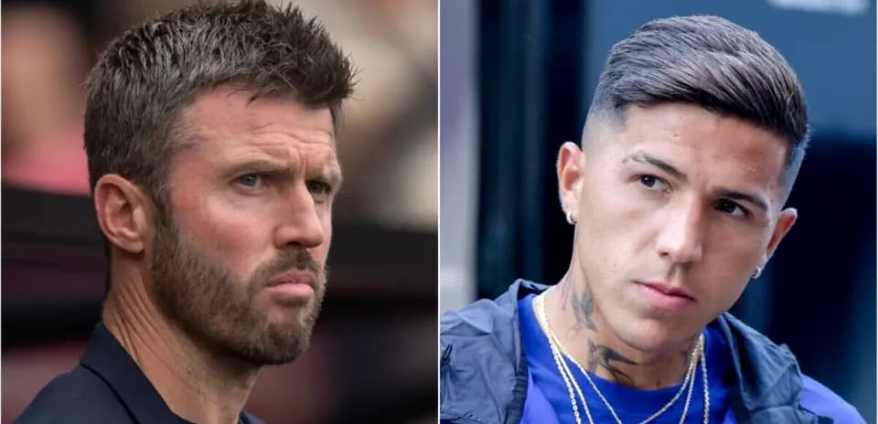 Two men looking serious, one with beard