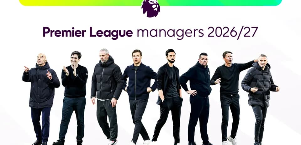 Premier League managers lined up for 2026/27 season