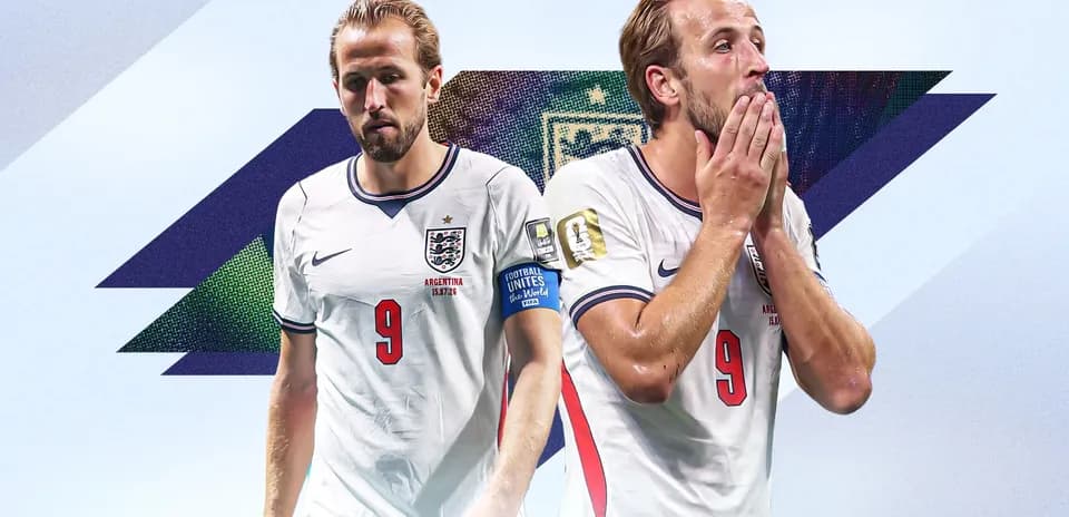 Harry Kane in England kit during match