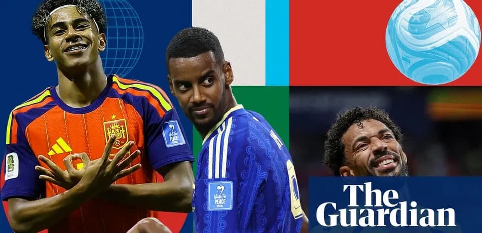 FIFA World Cup players in national team jerseys