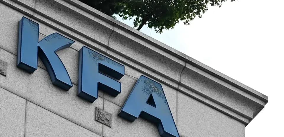 KFA logo on a building exterior