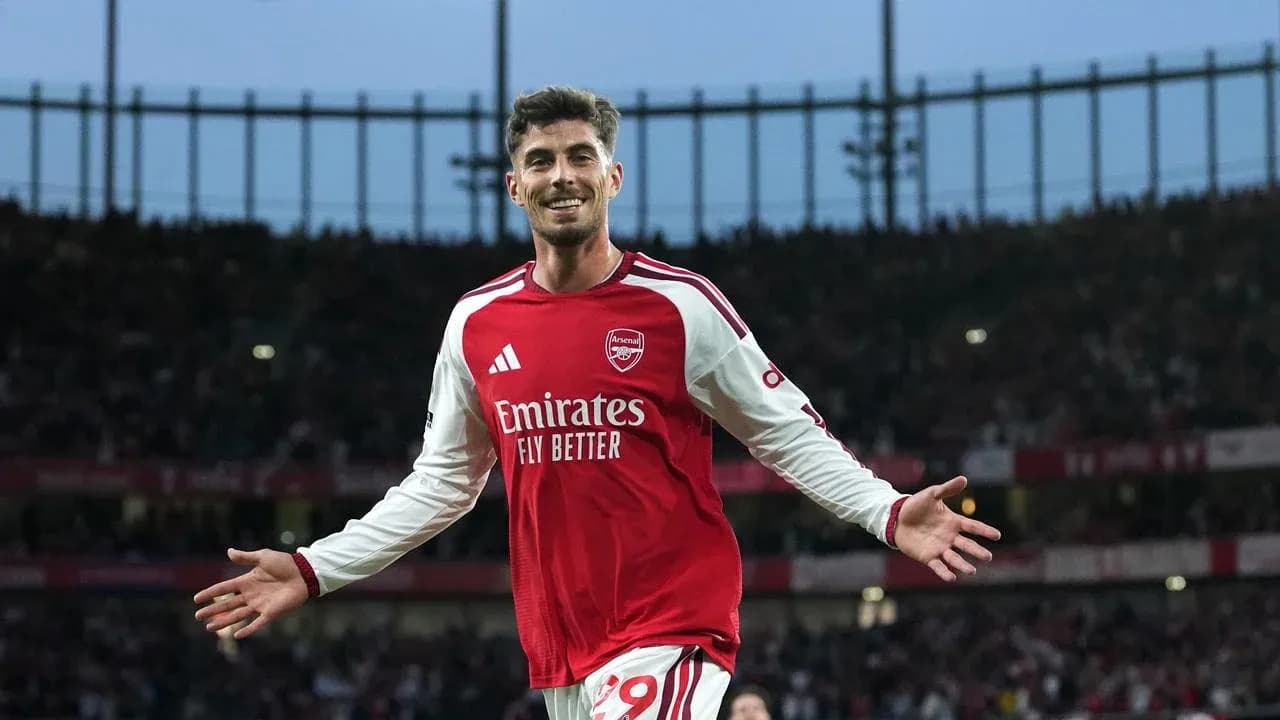 Futbolchi Arsenal formasida gol urganidan keyin