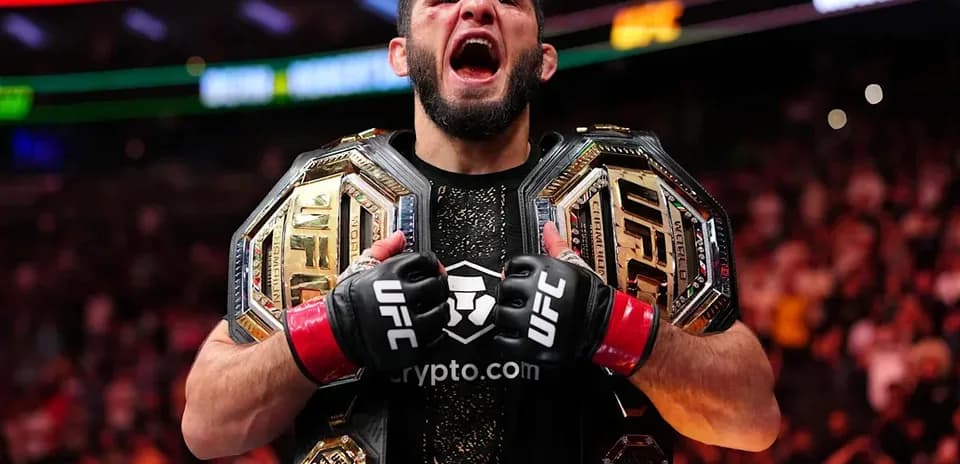 Jang'ochi chempioni bilan to'la UFC jangchisi