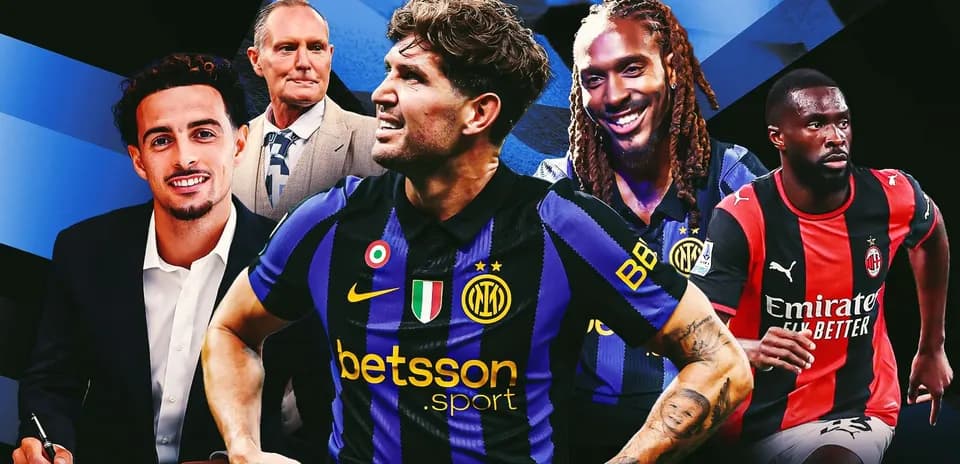 Futbolchilar va murabbiylar Inter va Milan jamoalari