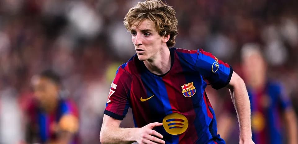 Futbolchi Barcelonada harakatda, o'yin davomida