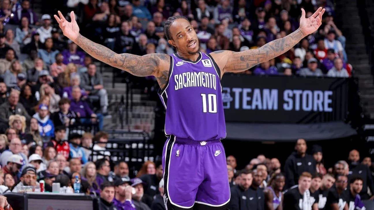 Basketball player celebrating during game in Sacramento