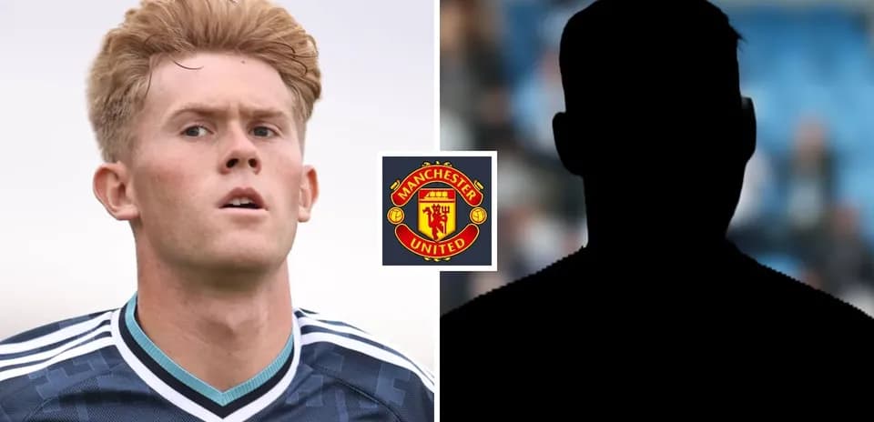 Futbolchi, Manchester United logosi va siluet