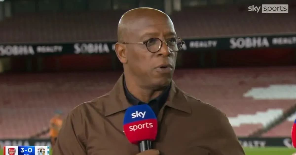 Analyst speaking during a sports broadcast segment