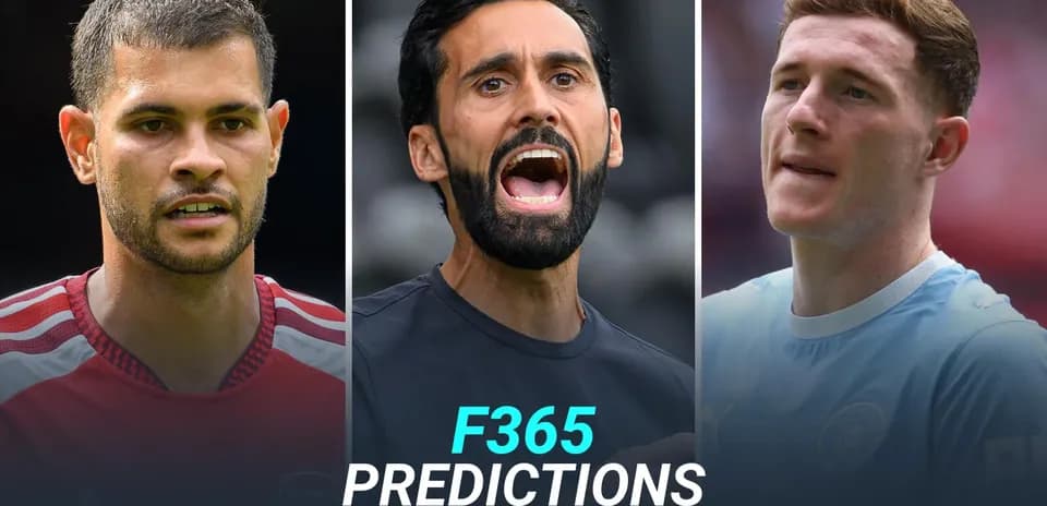 Three football players featured in predictions segment