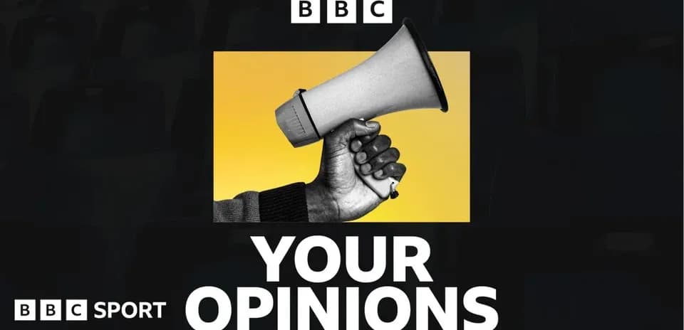 Megaphone held in hand with yellow background