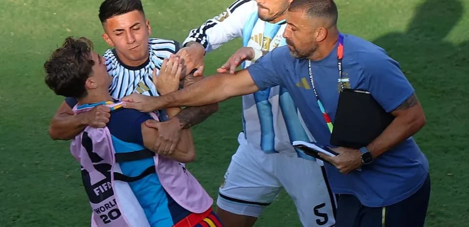 Players and staff involved in a physical altercation