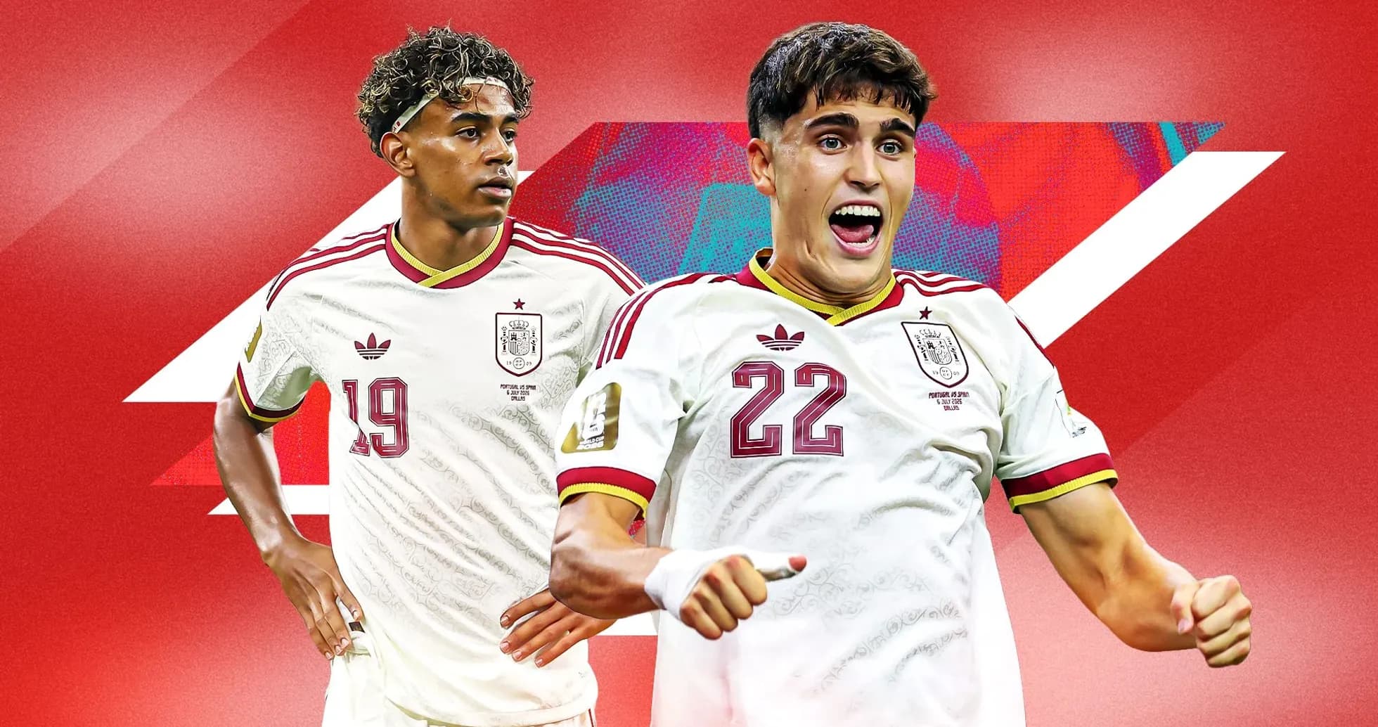Ikkita futbolchi Ispaniya milliy jamoasi formasida