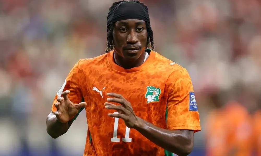 Futbolchi Cote d'Ivoire formasida harakatda