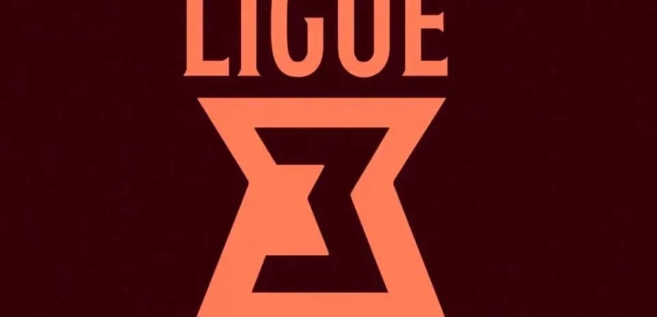 Ligue 3 logo with FFF initials
