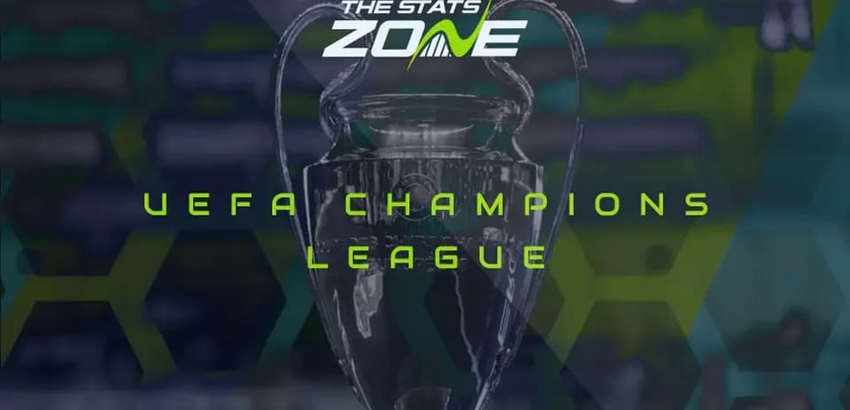 UEFA Champions League trophy on blurred background