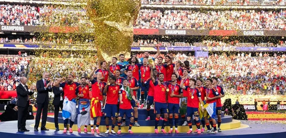 Ispaniya jamoasi 2026 FIFA Jahon Kubogini qo'lga kiritmoqda