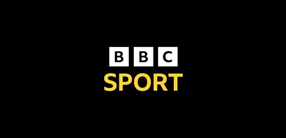 BBC Sport logo on black background
