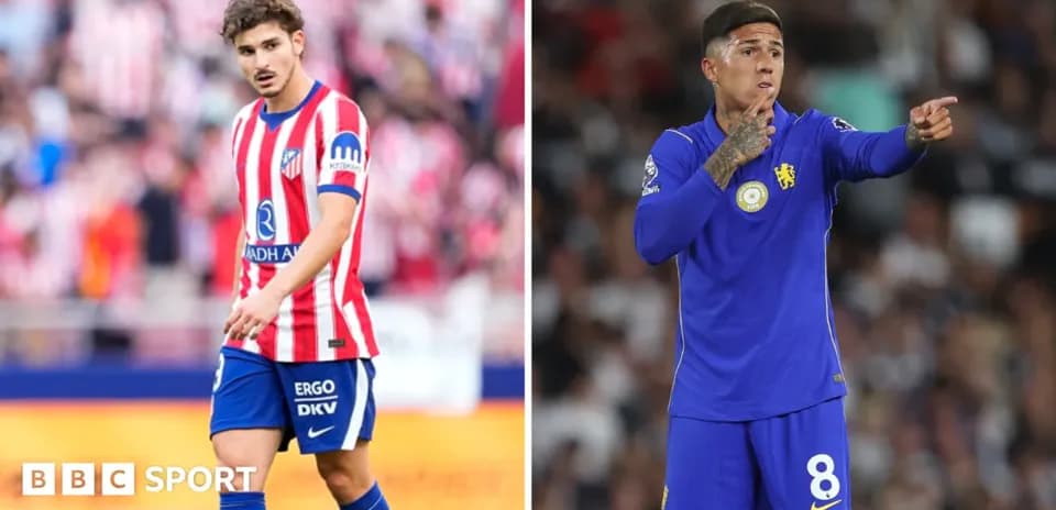 Atletico Madrid and Chelsea players during matches