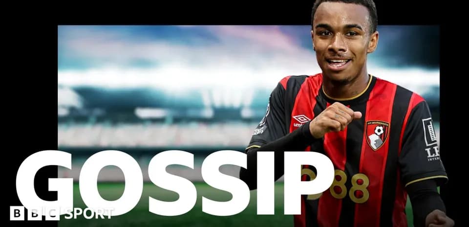 Futbolchi AFC Bournemouth formasida, stadion fonida