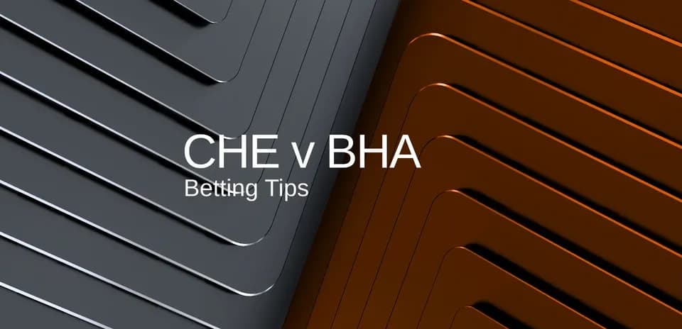 CHE v BHA betting tips graphic design