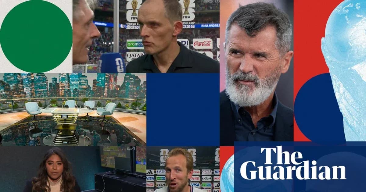 Collage of sports commentary and analysis scenes