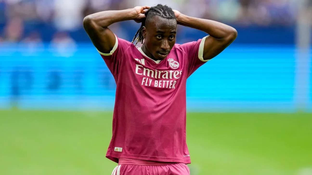 Futbolchi Madridning Real klubida o'yin davomida