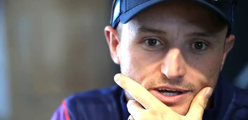 Sport commentator speaking during an interview