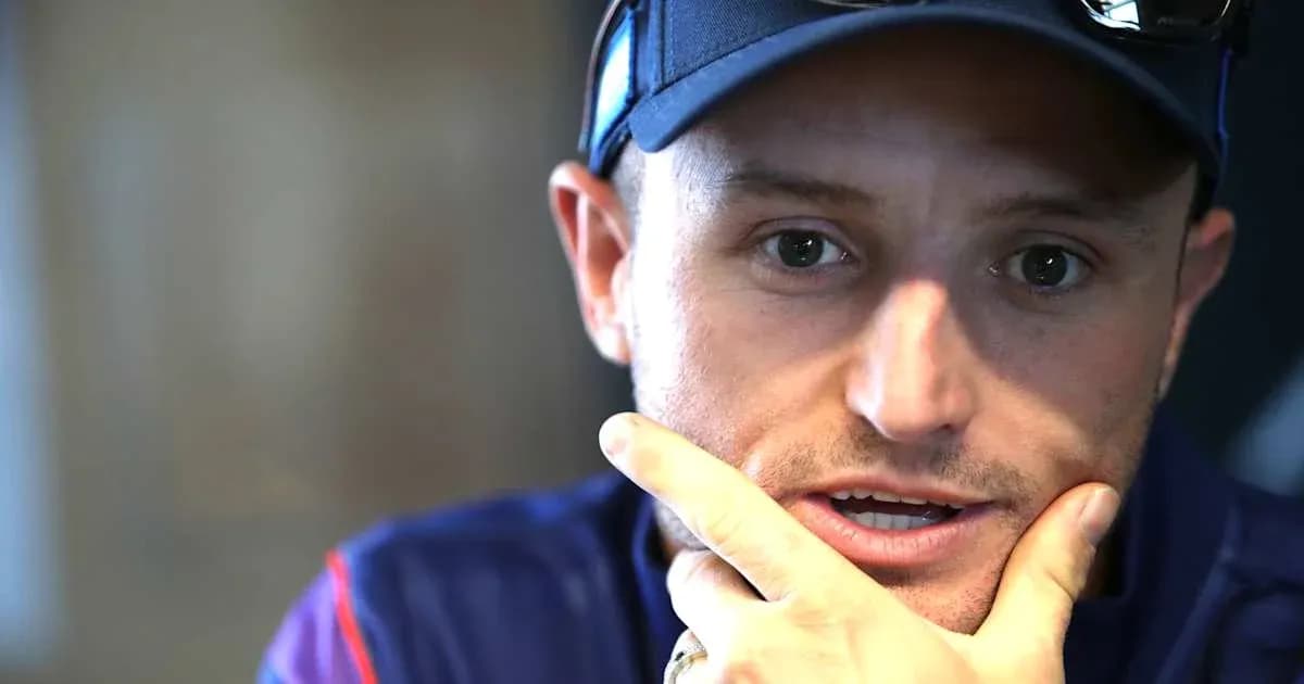 Sport commentator speaking during an interview