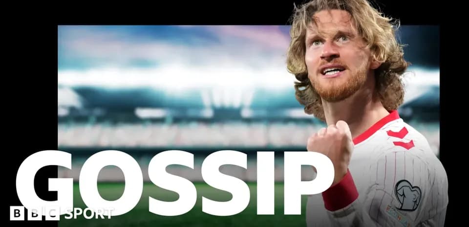 Fist-pumping player celebrating on stadium field
