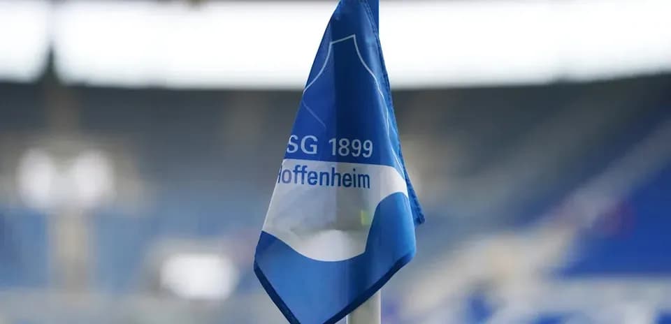 Hoffenheim corner flag at stadium