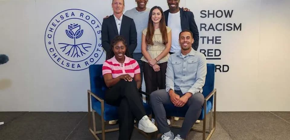 Group of individuals promoting anti-racism initiative