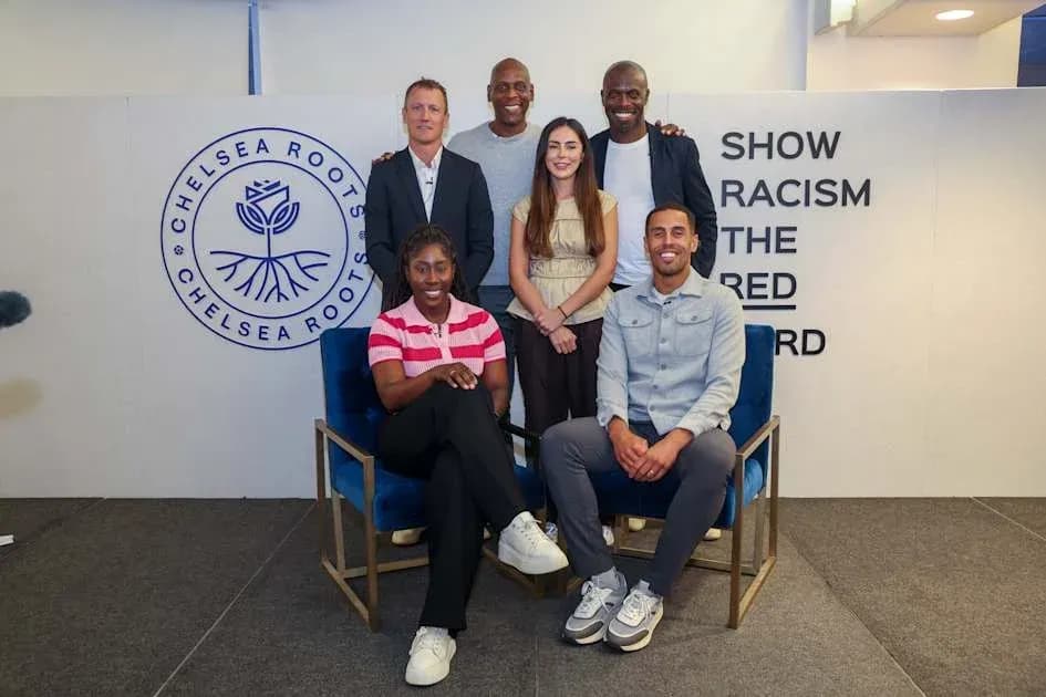 Group of individuals promoting anti-racism initiative