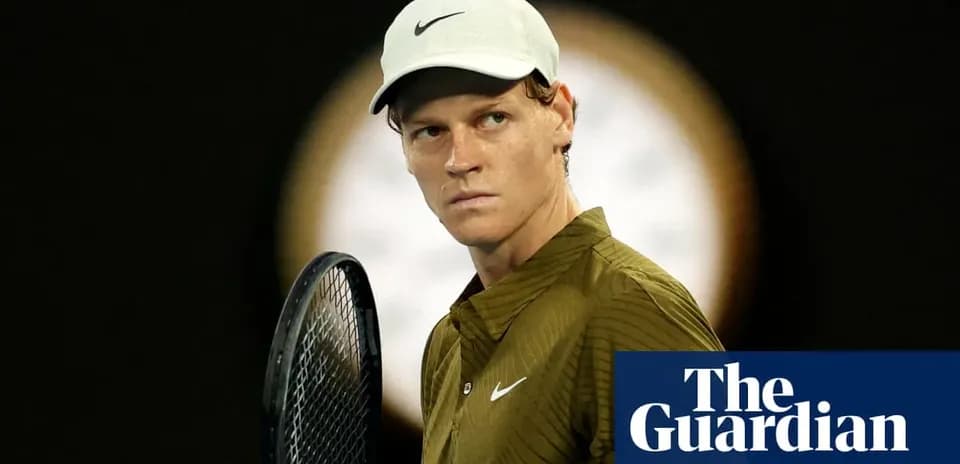 Tennis player holding a racket on court