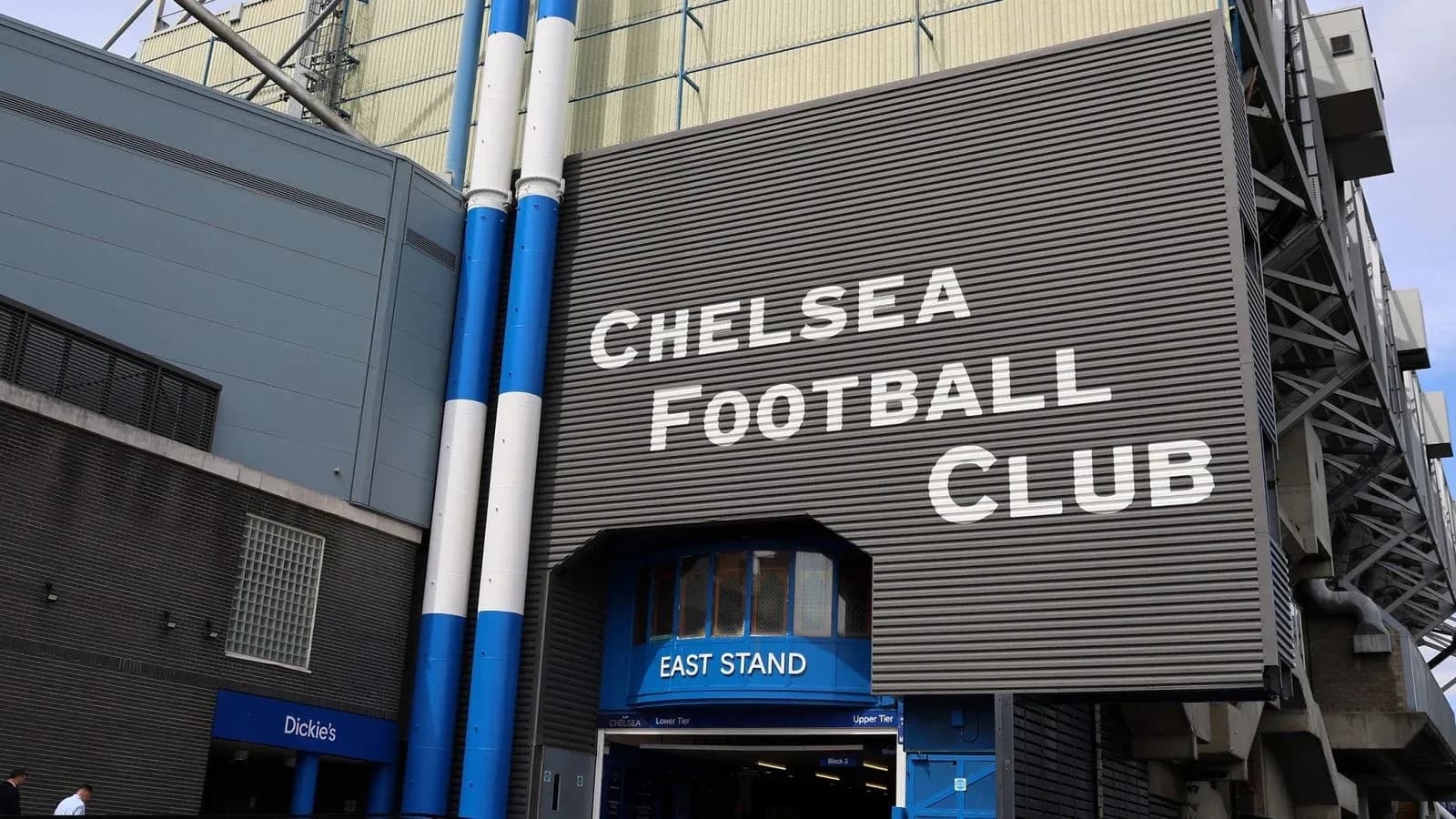 Chelsea Football Club East Stand entrance Chelsea Football Club East Stand entrance