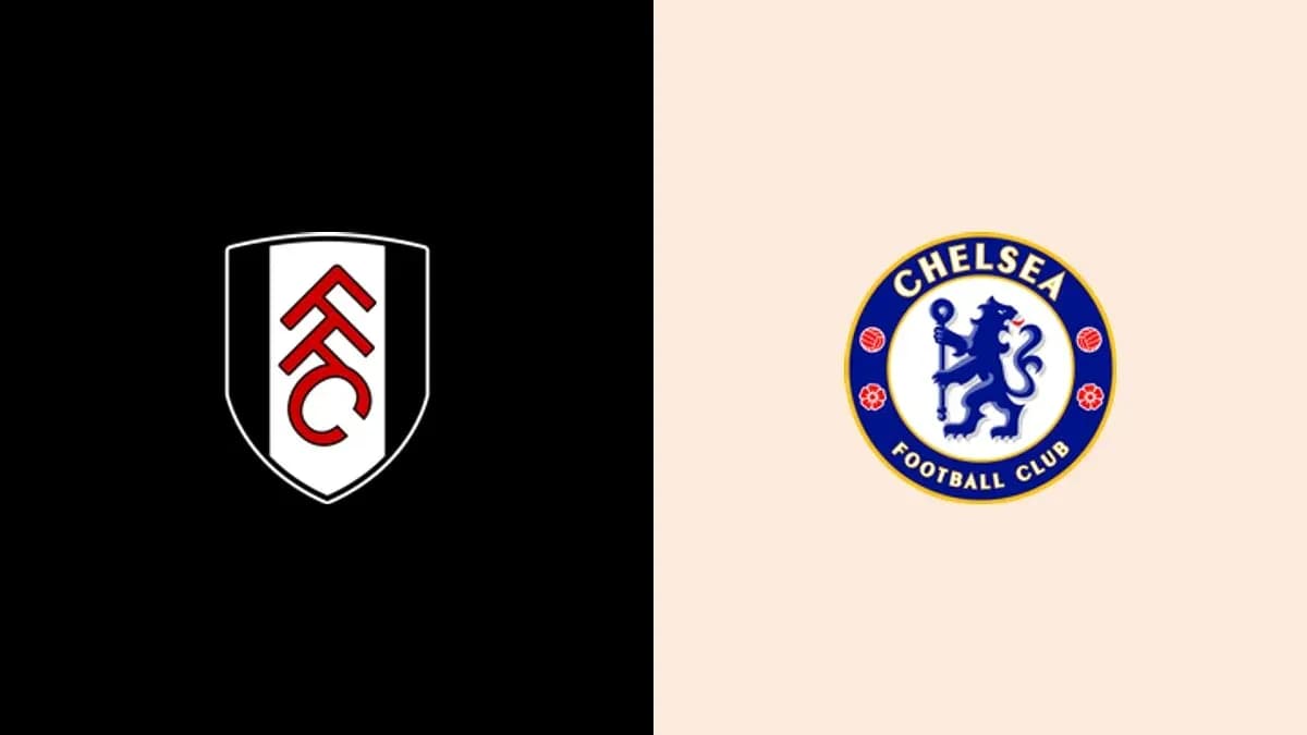 Fulham FC and Chelsea FC club logos Fulham FC and Chelsea FC club logos