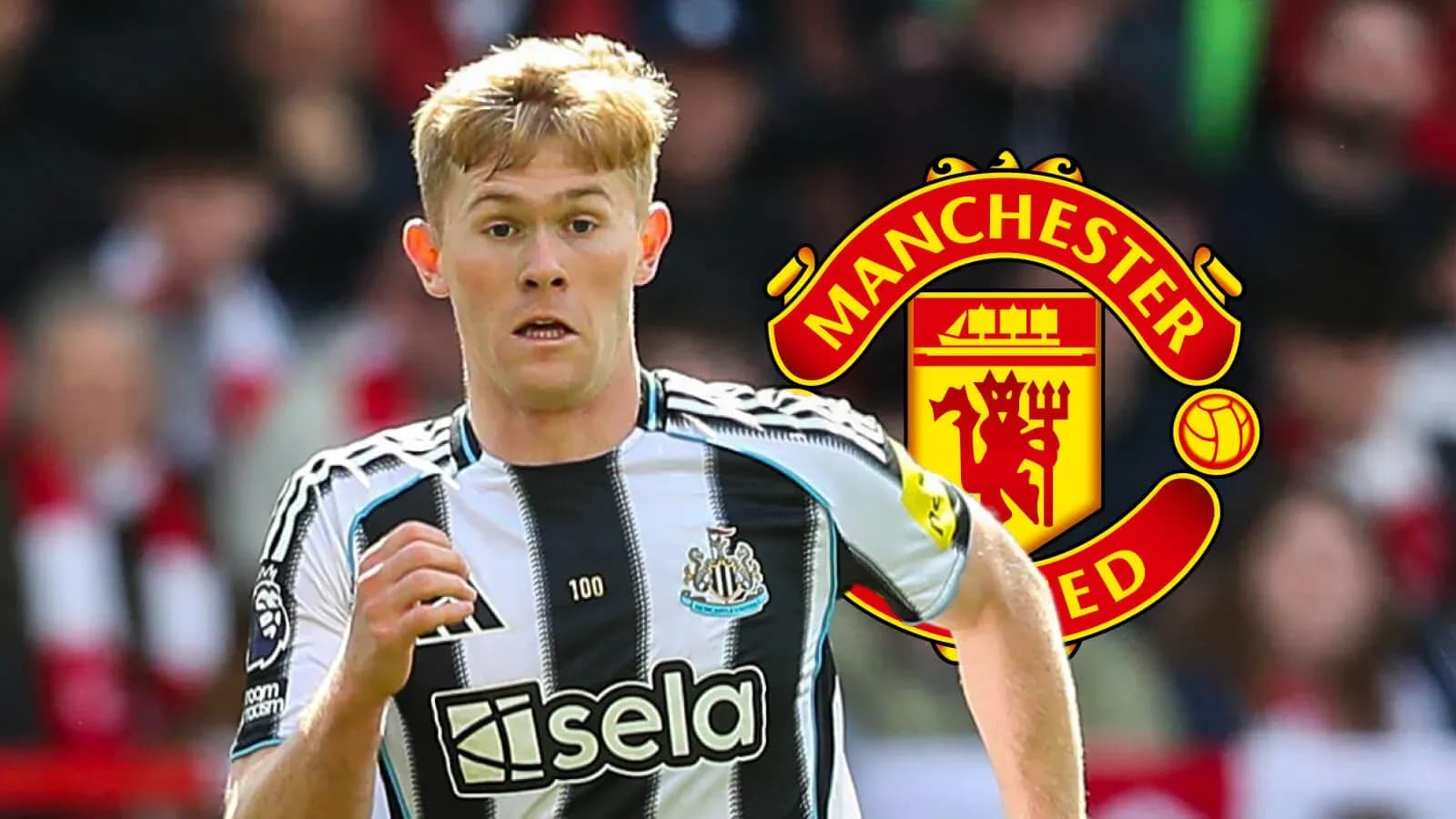Futbolchi Newcastle formasi bilan harakatda Futbolchi Newcastle formasi bilan harakatda