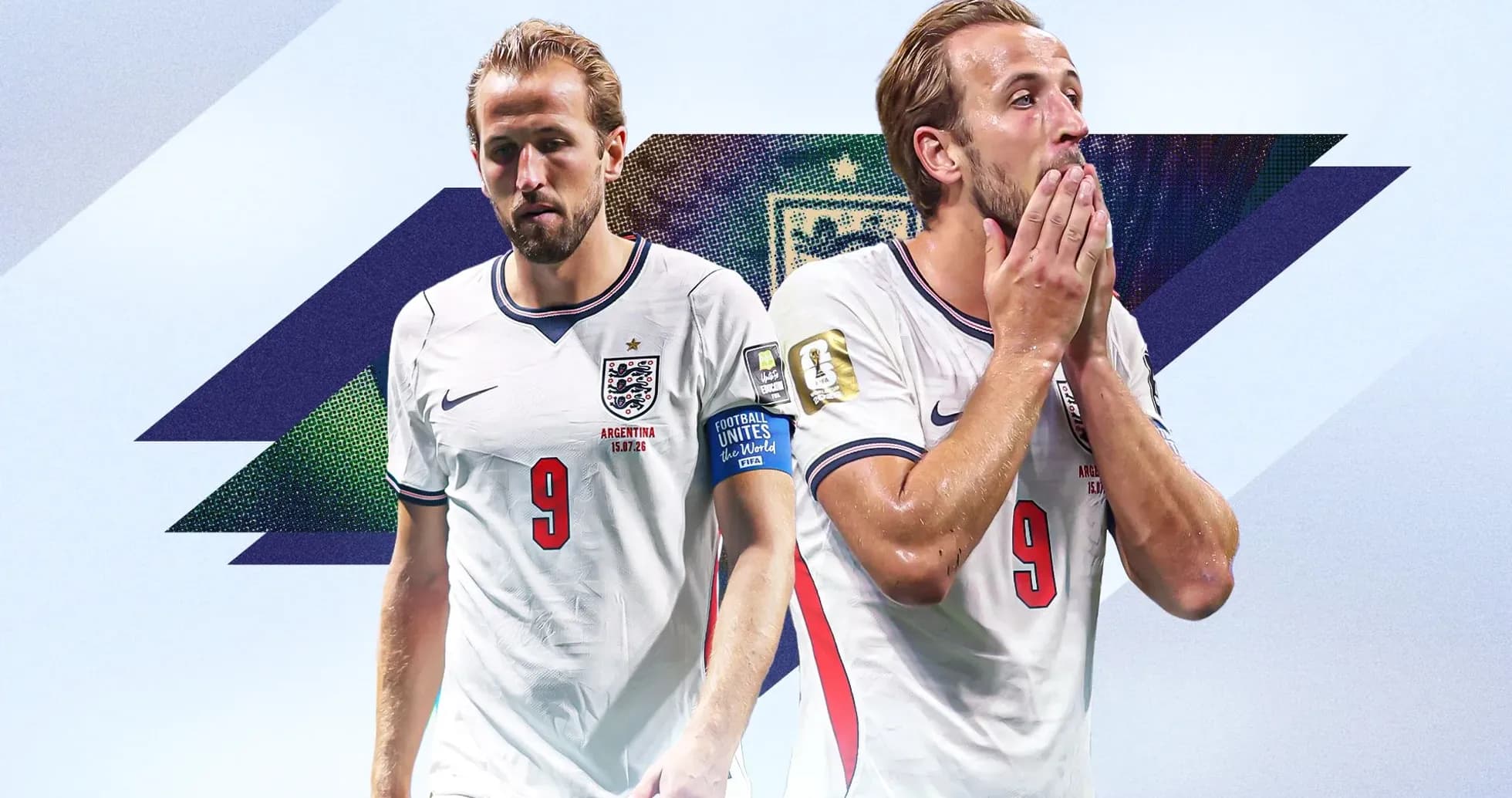 Harry Kane in England kit during match Harry Kane in England kit during match