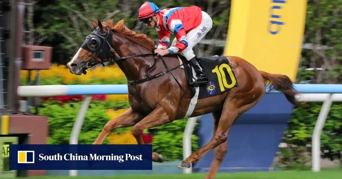 Jockey riding horse number 10 during race Jockey riding horse number 10 during race