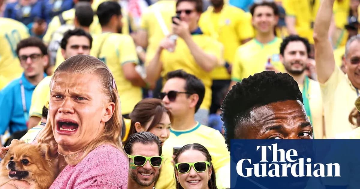 Fans in yellow jerseys cheering at a stadium Fans in yellow jerseys cheering at a stadium