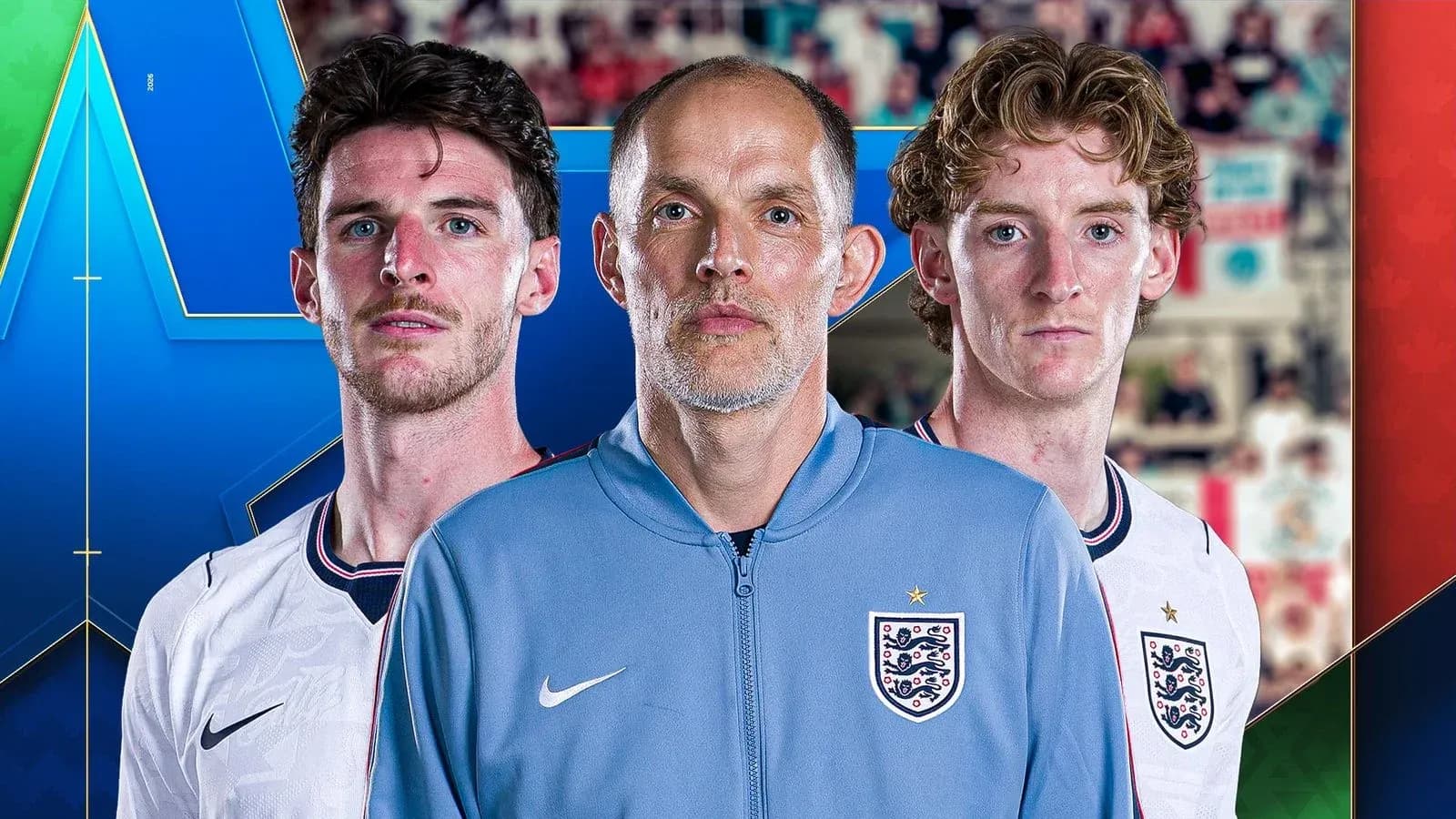 England players and coach posing for promotional image England players and coach posing for promotional image