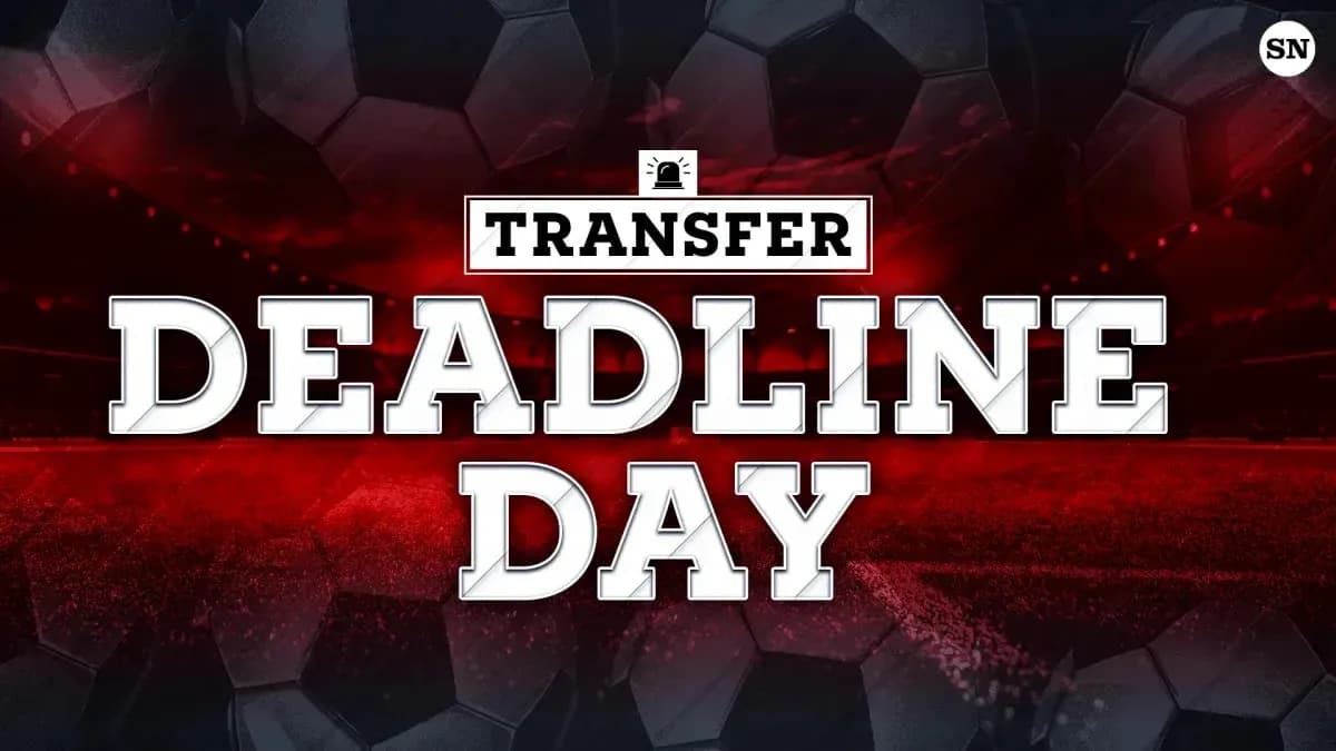 Transfer deadline day promotional graphic Transfer deadline day promotional graphic