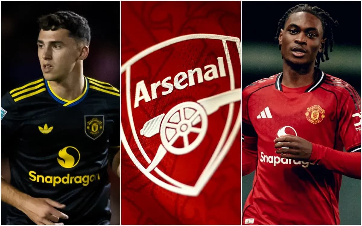 Football players from Arsenal and Manchester United Football players from Arsenal and Manchester United