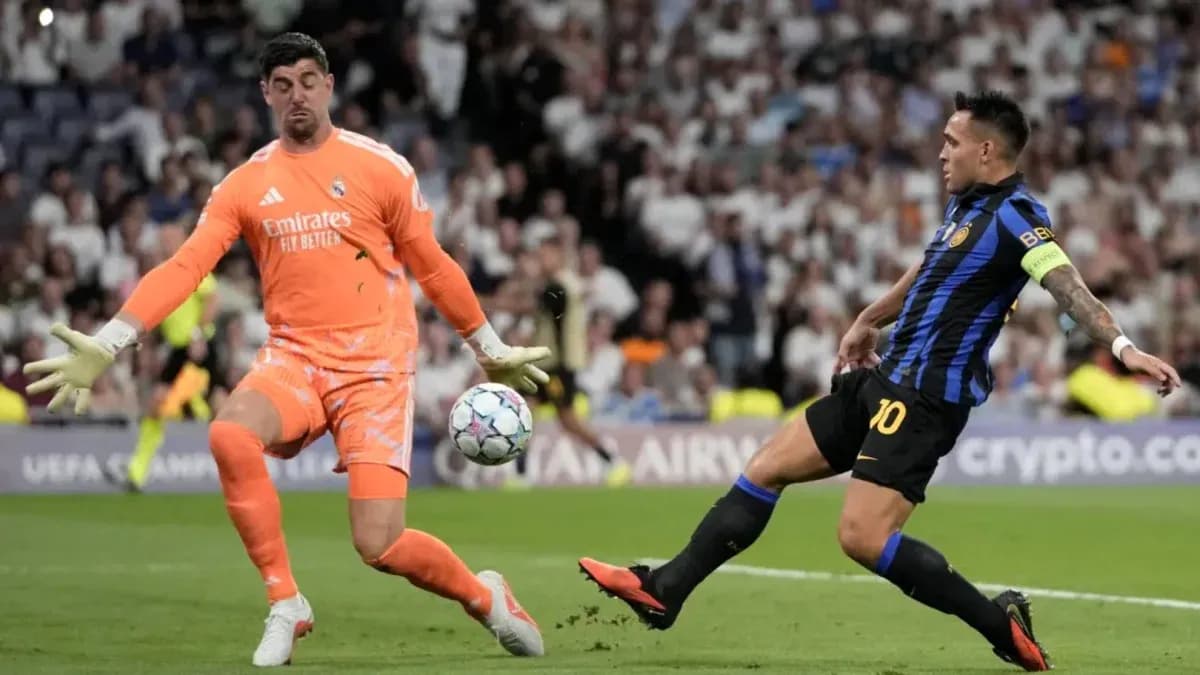 Goalkeeper saving shot during match between teams Goalkeeper saving shot during match between teams