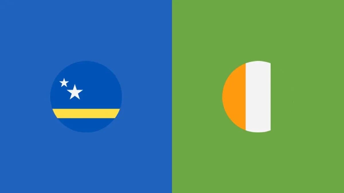 Curaçao and Ivory Coast flags side by side Curaçao and Ivory Coast flags side by side